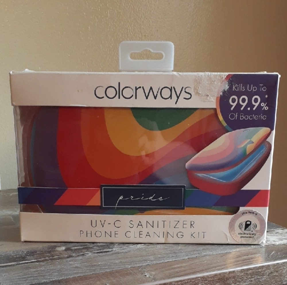 UV-C Sanitizer Phone Cleaning Kit - Multicolor